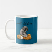 Mug Équipe de poing bébé singe poing singe mème (Gauche)