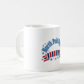 Mug Équipe de Pôle Nord Varsity Noël (Devant gauche)