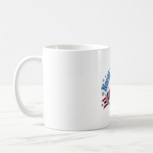 Mug Équipe de Pôle Nord Varsity Noël (Gauche)