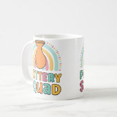 Mug Équipe de poterie drôle pour filles poterie (Devant gauche)