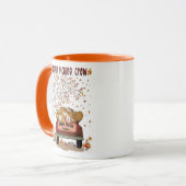 Mug Équipe de prélèvement citrouille (Devant gauche)