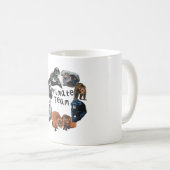 Mug Équipe de primates (Devant droit)