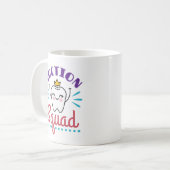 Mug Équipe de relève Adjointe dentaire Personnel hygié (Devant gauche)