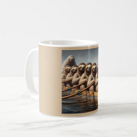Mug Équipe de remorquage (Devant gauche)