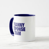 Mug Équipe de réponse de tyrannie (Devant gauche)