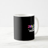 Mug Équipe de rêve de 2e année Enseignant Élève Ck à l (Devant droit)