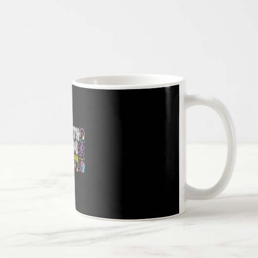 Mug Équipe de rêve de 4e année Professeur de musique d (Droite)