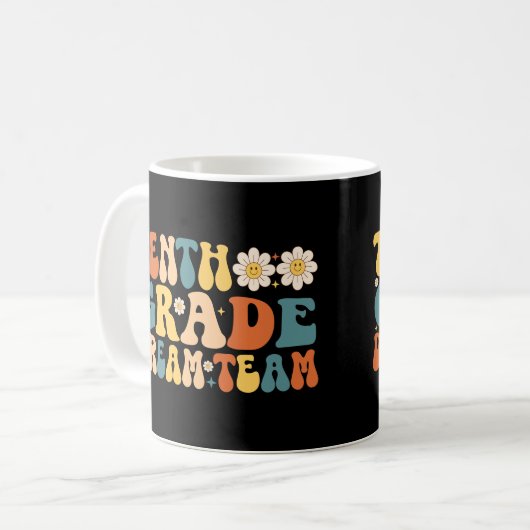 Mug Équipe de rêve de dixième année (Devant gauche)