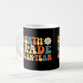Mug Équipe de rêve de quatrième année (Devant gauche)