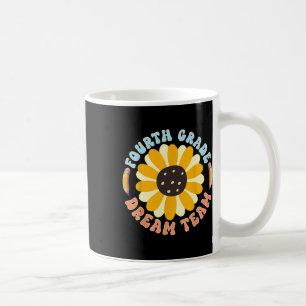 Mug Équipe de rêve de quatrième année Enseignant Élève