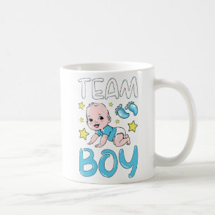 Mug Équipe de révélation de genre Jeu de fêtes de garç