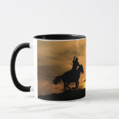 Mug Équipe de Roping Cowboy Pays (Gauche)