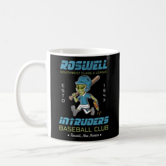 Mug Équipe de Roswell Nm Intruders (Gauche)
