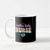 Mug Équipe de sage-femme pour bébé mère Stéthoscope bl (Gauche)