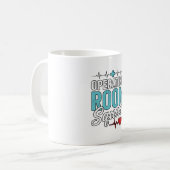 Mug Équipe de salle d'opération Chemise de conception (Devant gauche)