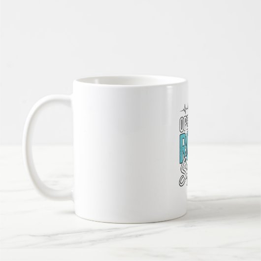 Mug Équipe de salle d'opération Chemise de conception (Gauche)