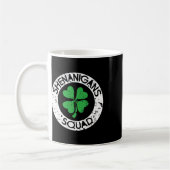 Mug Équipe de Shenanigans Drôle de Saint-Patrick Corre (Gauche)