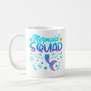 Mug Équipe De Sirène De L'Anniversaire