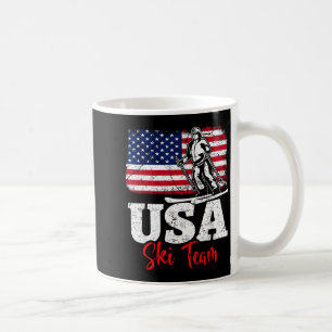 Mug Équipe de ski Usa amérique ski sports d'hiver ski