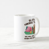 Mug Équipe de Sloth Randonnée (Devant droit)