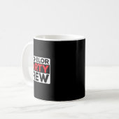 Mug Équipe de soirée d'enterrement de vie de garçon de (Devant gauche)