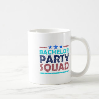 Mug Équipe de soirée d'enterrement de vie de garçon Ép