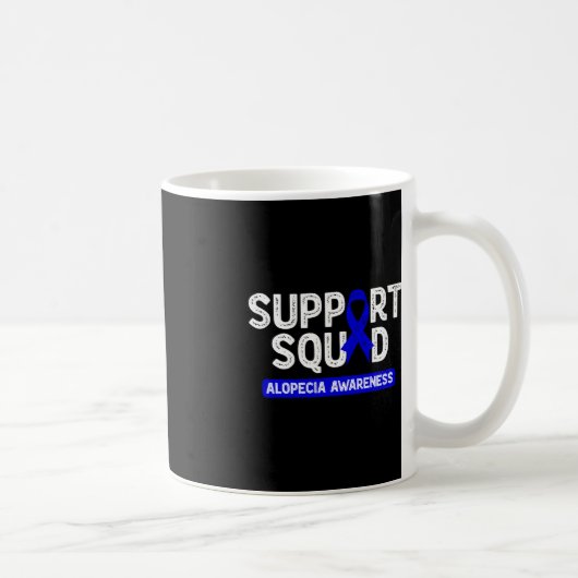 Mug Équipe de soutien à la sensibilisation à l'Alopéci (Droite)