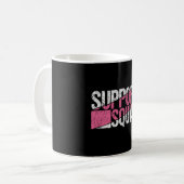 Mug Équipe de soutien aux familles de sensibilisation (Devant gauche)