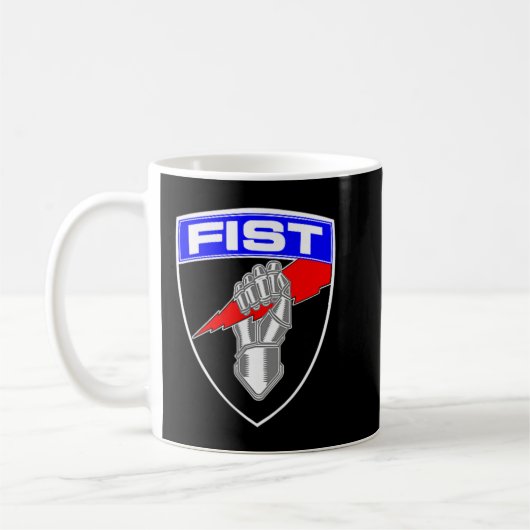 Mug Équipe de soutien en cas d'incendie de l'Armée de (Gauche)