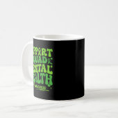 Mug Équipe de soutien Groovy Sensibilisation à la sant (Devant gauche)