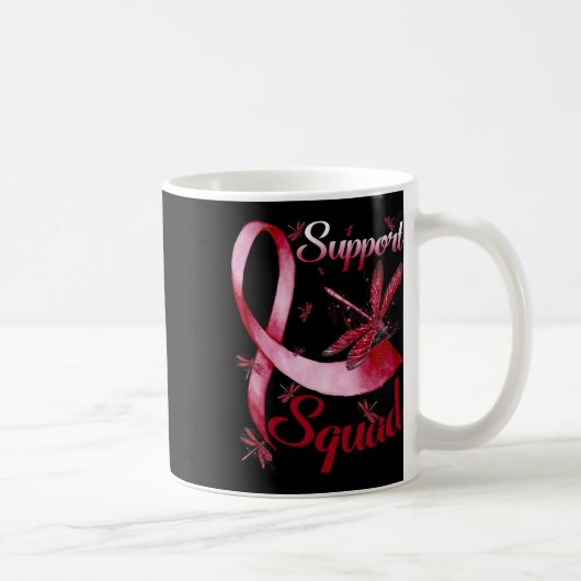 Mug Équipe de soutien guerrier Dragonfly Cerveau Aneur (Droite)