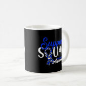 Mug Équipe De Soutien I Me Cfs Myalgale Encéphalomyéli (Devant droit)