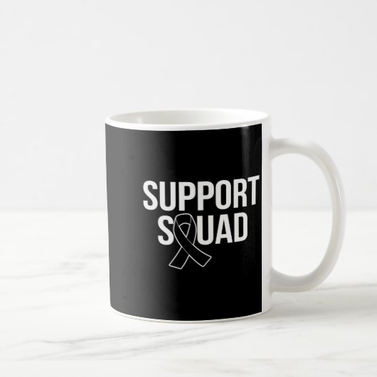 Mug Équipe de soutien Mois de la sensibilisation au ca (Droite)
