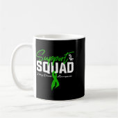 Mug Équipe de soutien mois de sensibilisation à la mal (Gauche)