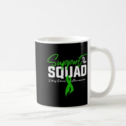 Mug Équipe de soutien mois de sensibilisation à la mal (Droite)