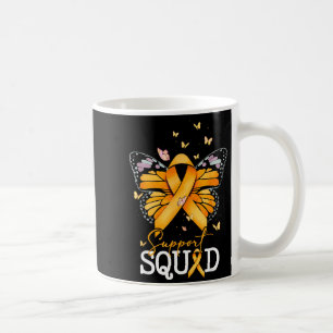 Mug Équipe de soutien Ruban orange Sclérose en plaques