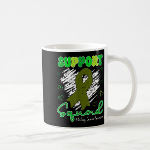 Mug Équipe de soutien ruban vert pkd maladie rénale