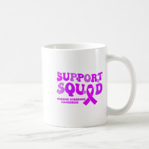 Mug Équipe de soutien Ruban Violet Design Moebius