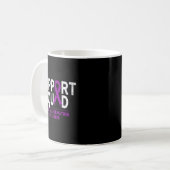 Mug Équipe de soutien Sensibilisation à la malformatio (Devant gauche)