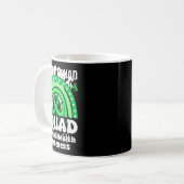 Mug Équipe de soutien Sensibilisation à la santé menta (Devant gauche)