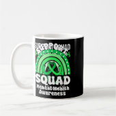 Mug Équipe de soutien Sensibilisation à la santé menta (Gauche)