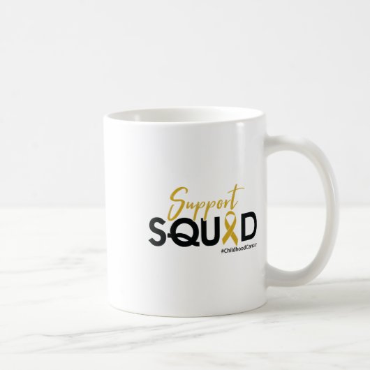 Mug Équipe de soutien - Sensibilisation au cancer de l (Droite)