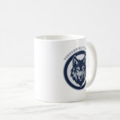 Mug Équipe de sport Crest Timberwolf Athlétique (Devant droit)