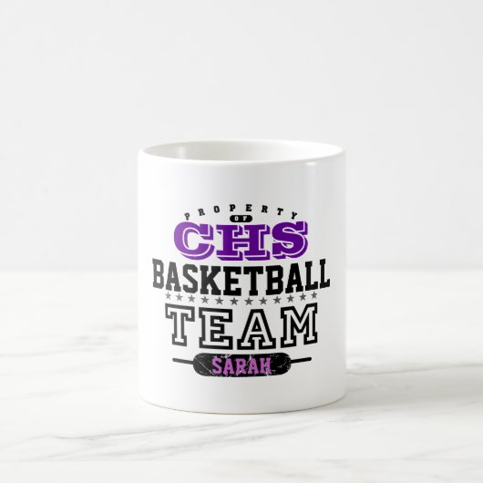 Mug Équipe de sport d'école (Centre)