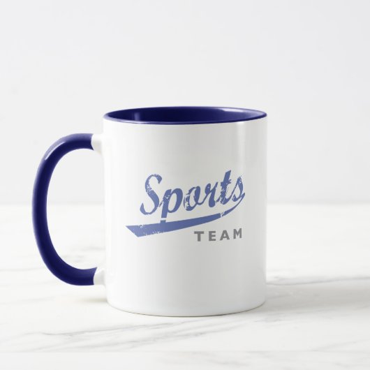 Mug Équipe de sport générique (Gauche)