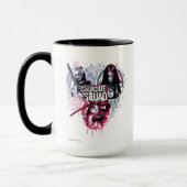 Mug Équipe de suicide | Badges Graffiti pour filles de (Gauche)