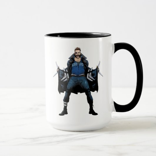 Mug Équipe de suicide | Boomerang Comic Book Art (Droite)