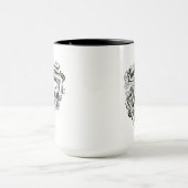 Mug Équipe de suicide | Cartes de lecture "Lucky You" (Centre)