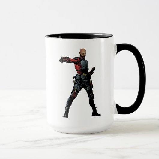 Mug Équipe de suicide | Deadshot Comic Book Art (Droite)