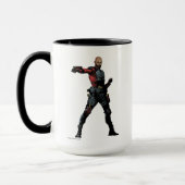 Mug Équipe de suicide | Deadshot Comic Book Art (Gauche)